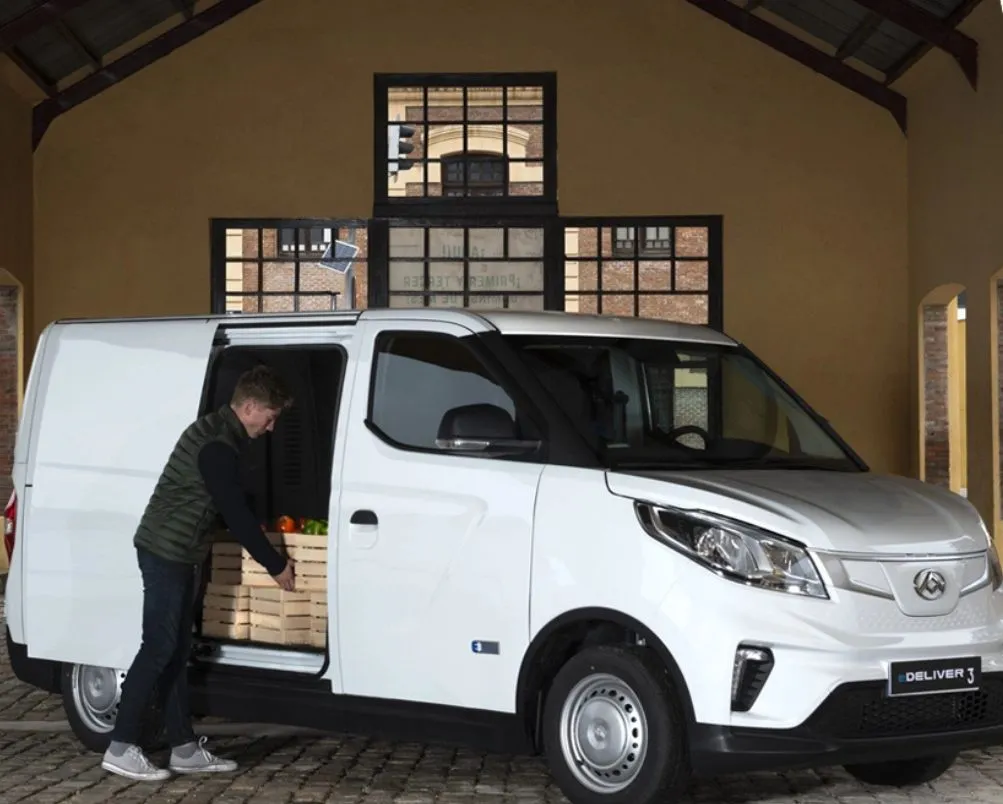 capacidad de carga furgoneta Maxus eDeliver 3