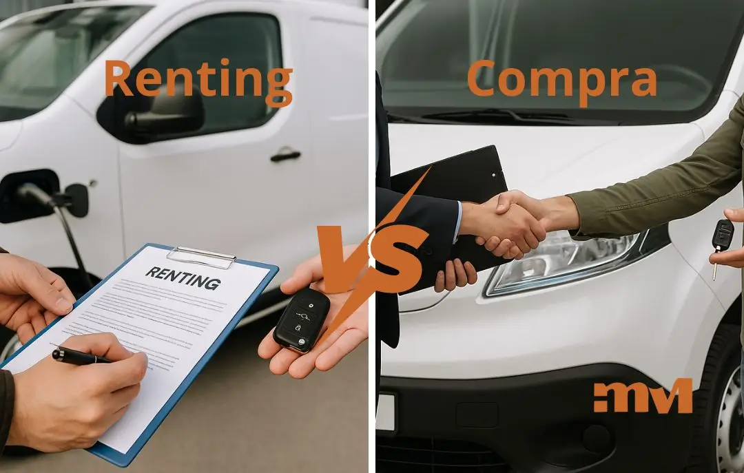 alquilar vs comprar furgoneta eléctrica qué es más rentable