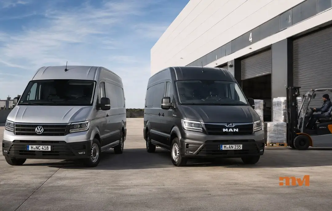 Volkswagen Crafter vs MAN TGE: misma furgoneta, distinto carnet de identidad 1 Volkswagen Crafter vs MAN TGE